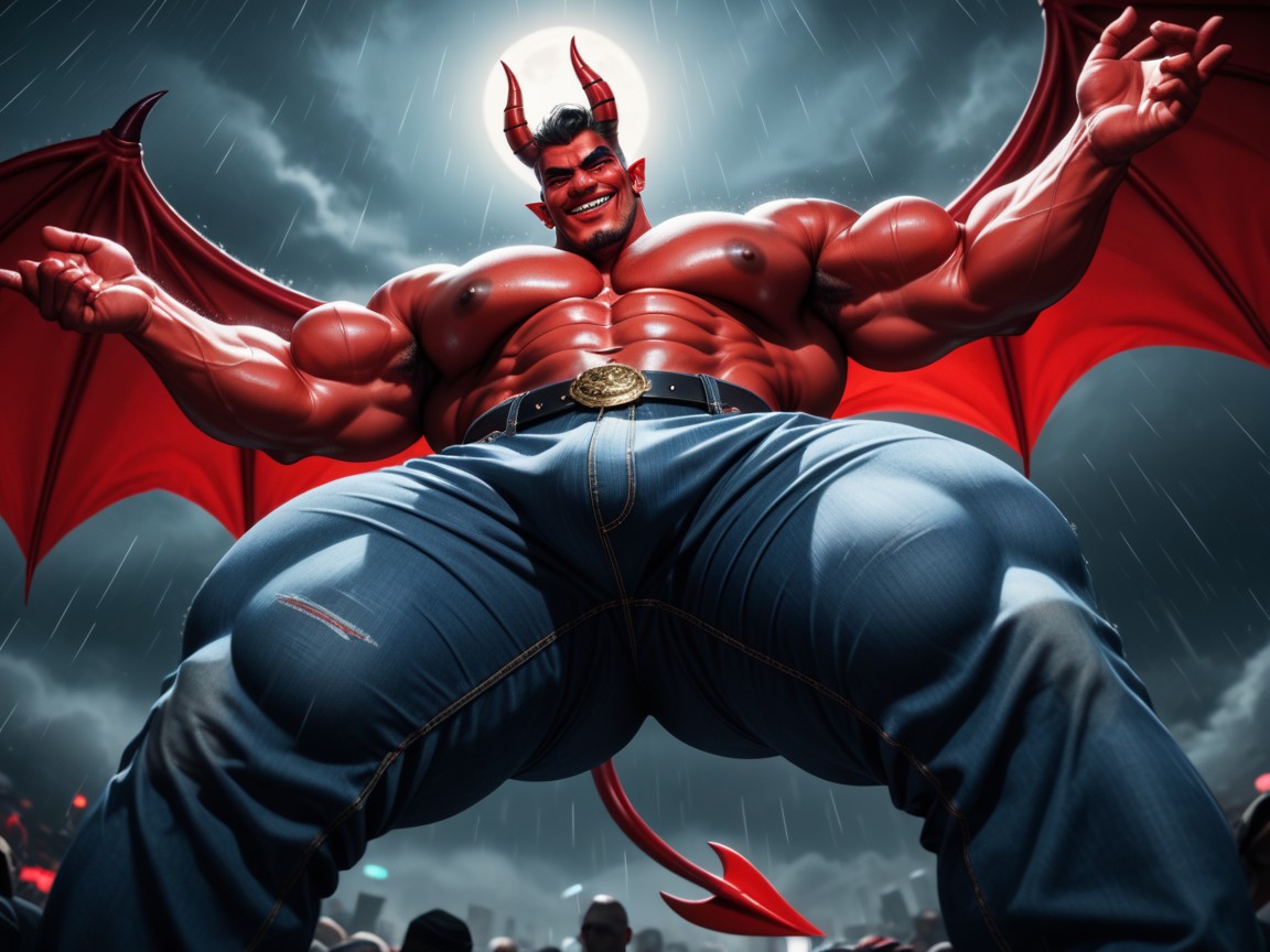 Medium Length, Big Thick Arms, Rounded Ass AI Gay Porn