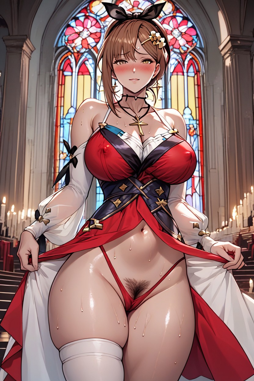 Highres, Model, Flustered Hentai AI Porn