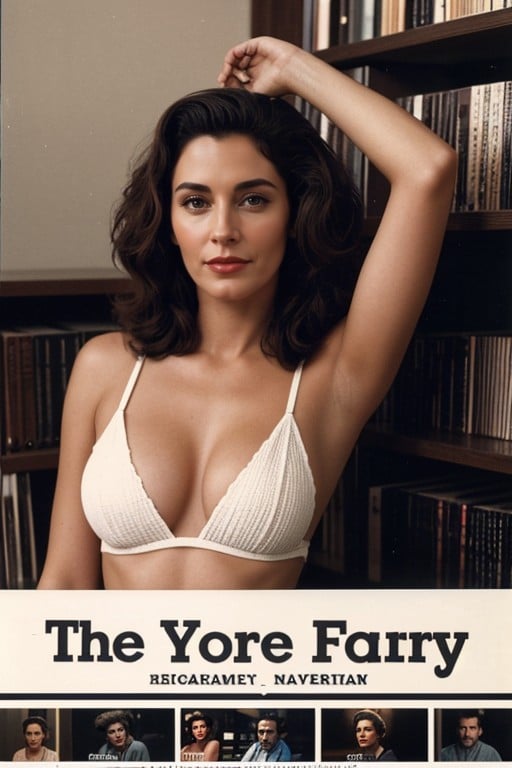 Create A Retro-styled Vhs Cover Design At The Top Of The Cover, Stylish Font In The Center, Portuguese AI Porn
