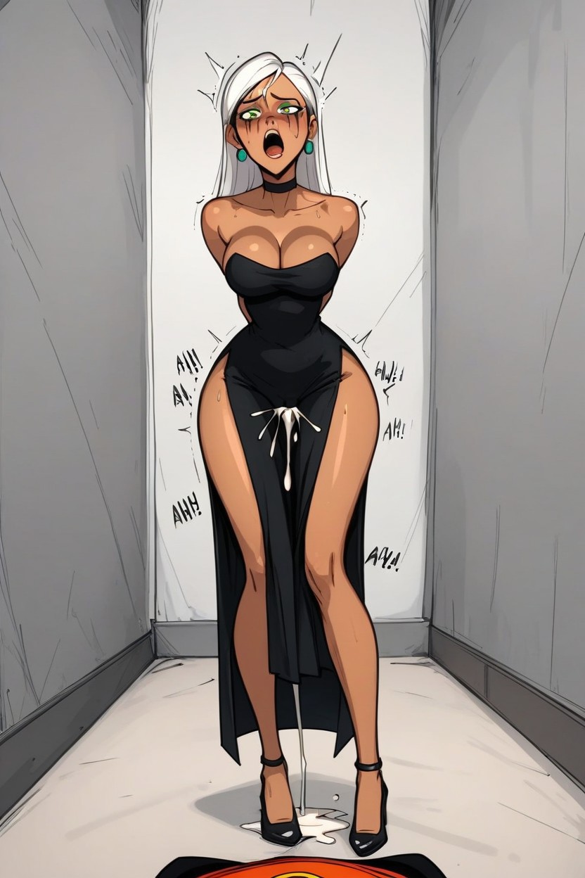 Expensive Clothes, White Hair, White Hair AI Porn
