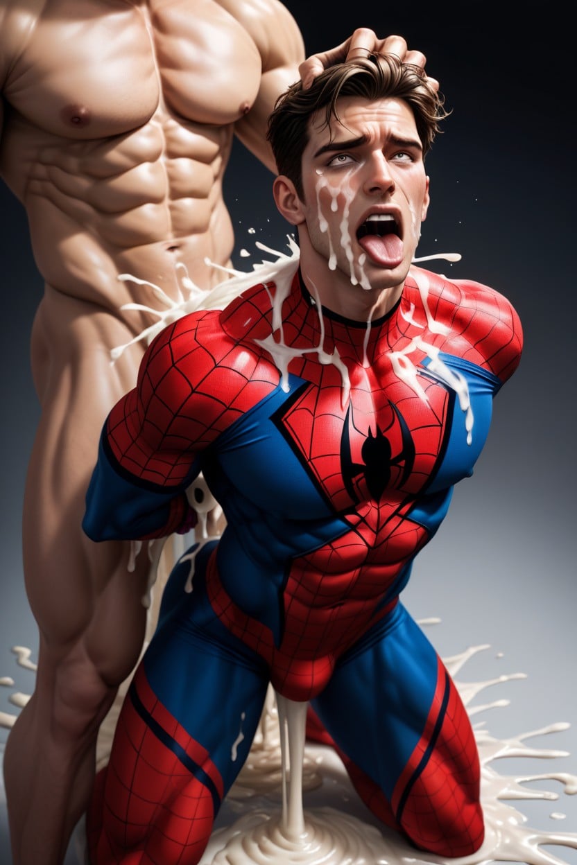 Cum On Face, Shocked, Face Naked Ass AI Gay Porn