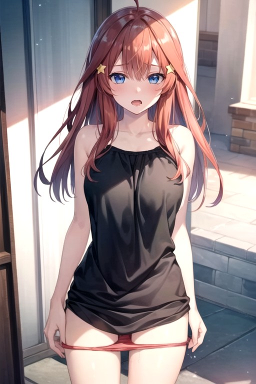 红色, 高潮, 中野五月 (五等分的新娘) AI国产黄片