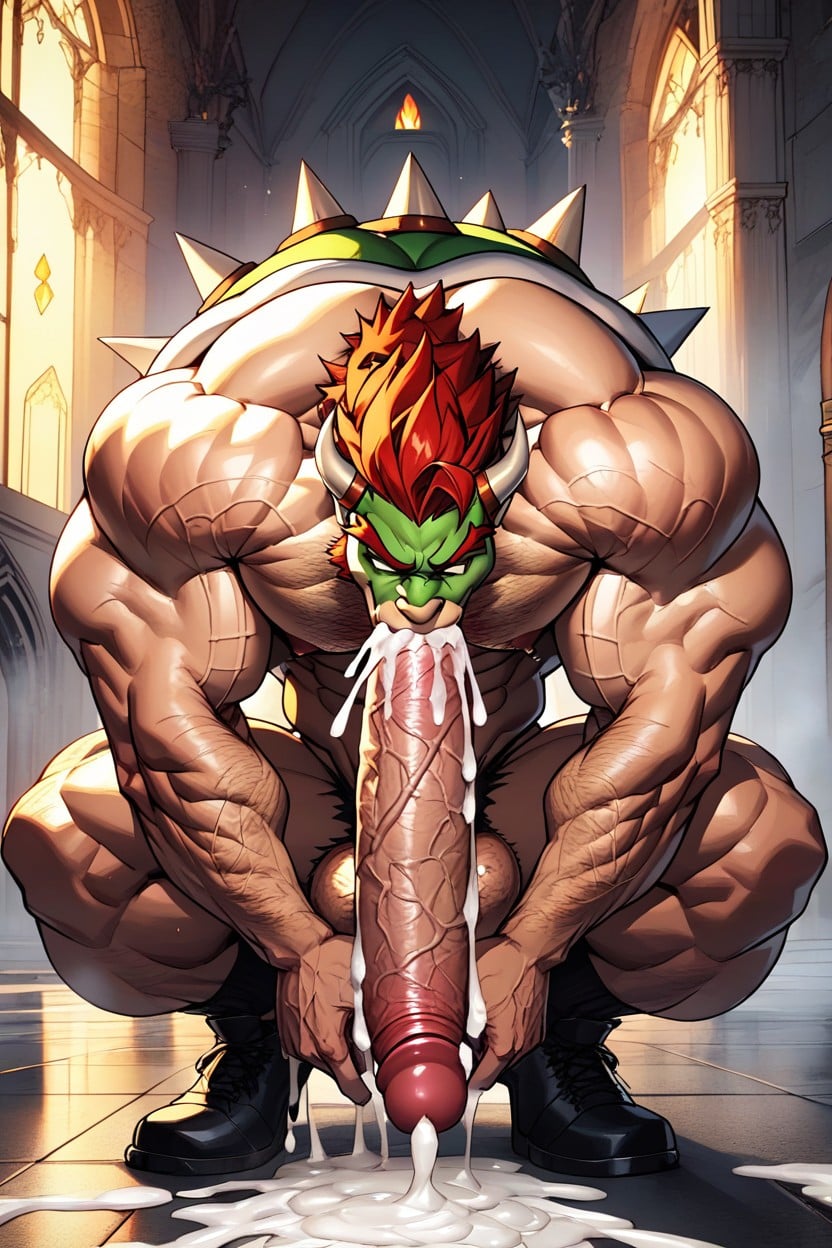 Full Body, Dim Light, Big Biceps 게이 AI 포르노