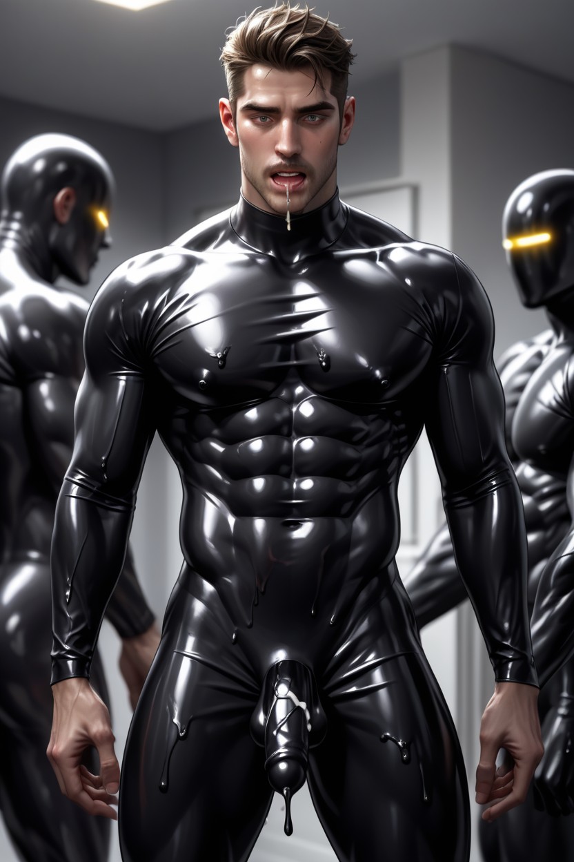 Gape, Slime Latex, Harem AI Gay Porn