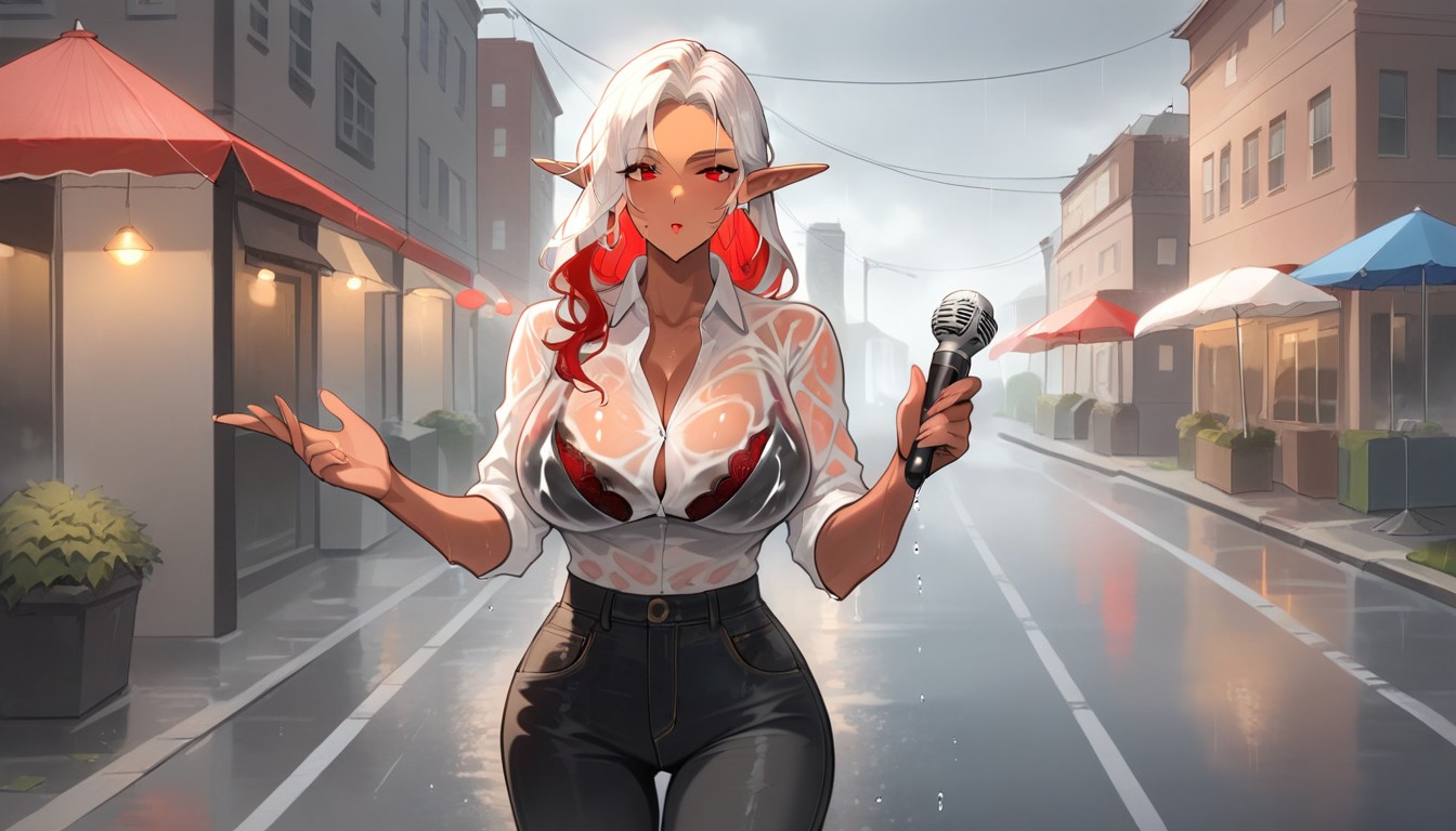 Large Ass, Tan Skin, Rolled Up Pants Hentai AI Porn