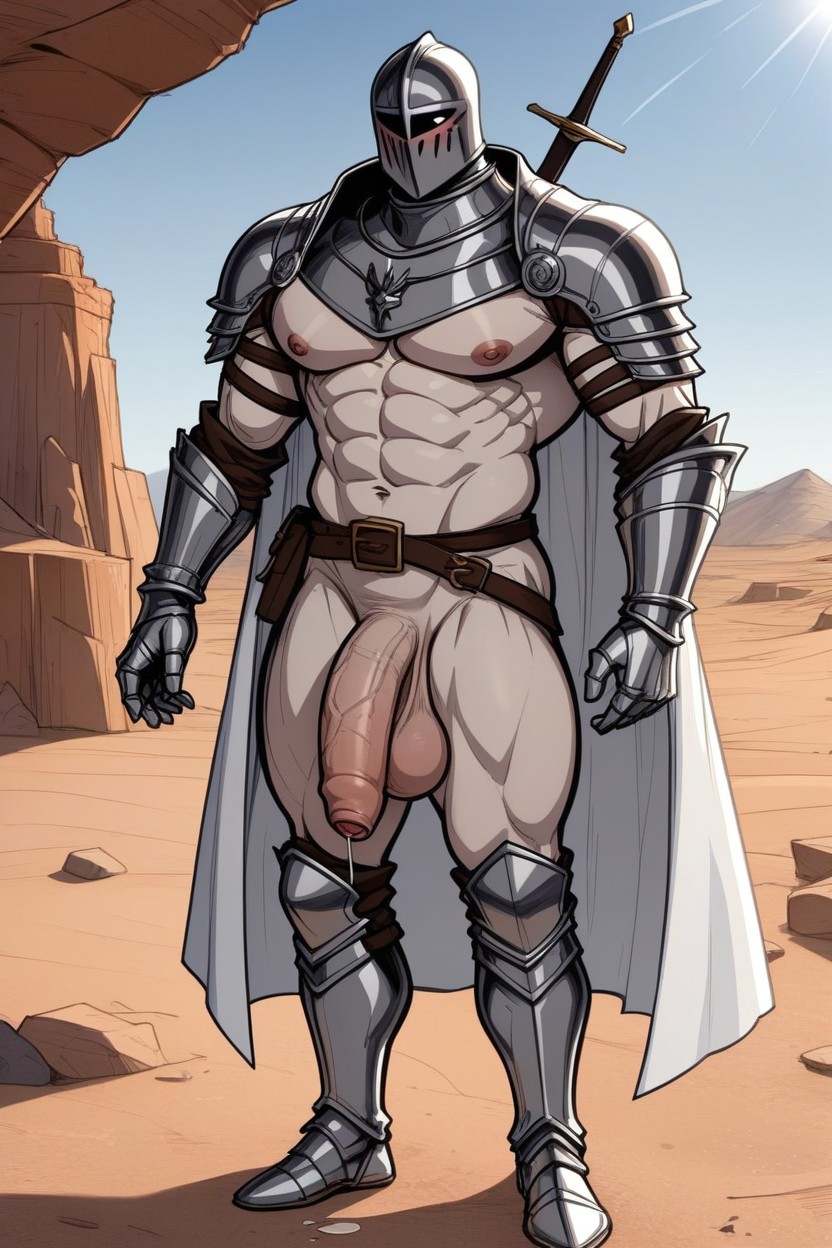 No Shoes, White Sword, Bare Feet AI Gay Porn