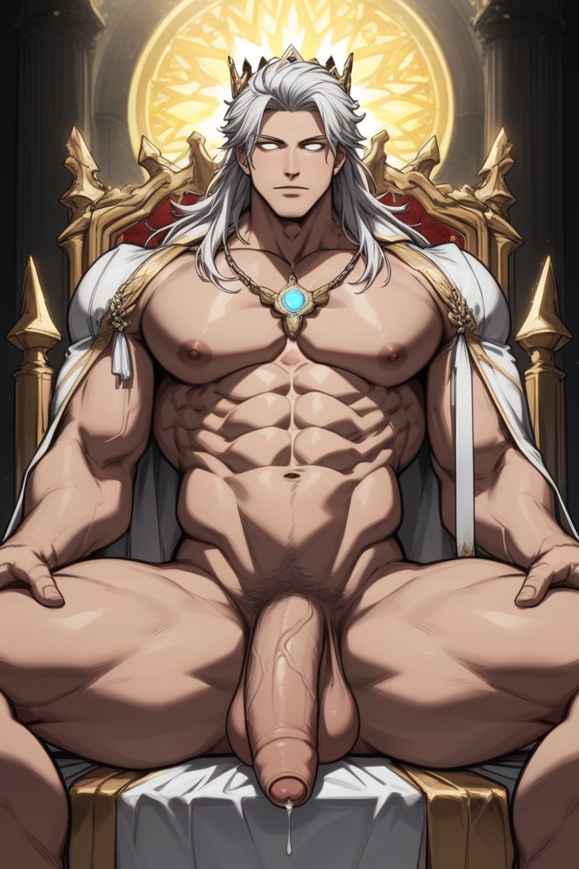 Extremely Long Flaccid Penis, Heaven, Gigantic AI Gay Porn