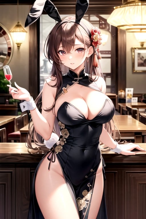 Rabbit Ears, Bunny Ear Headband, Casino Азиатское AI порно