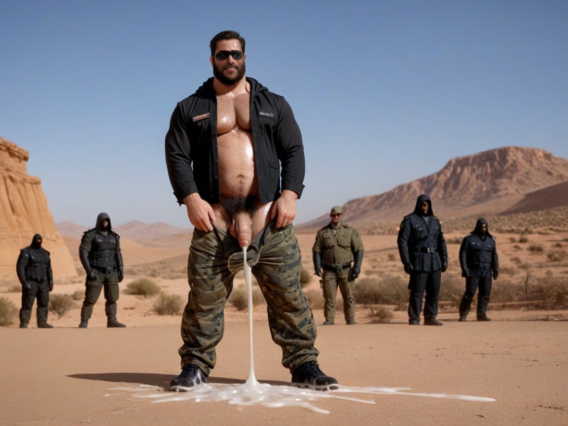 Full Body, Average Bodies, Pants Down AI Gay Porn
