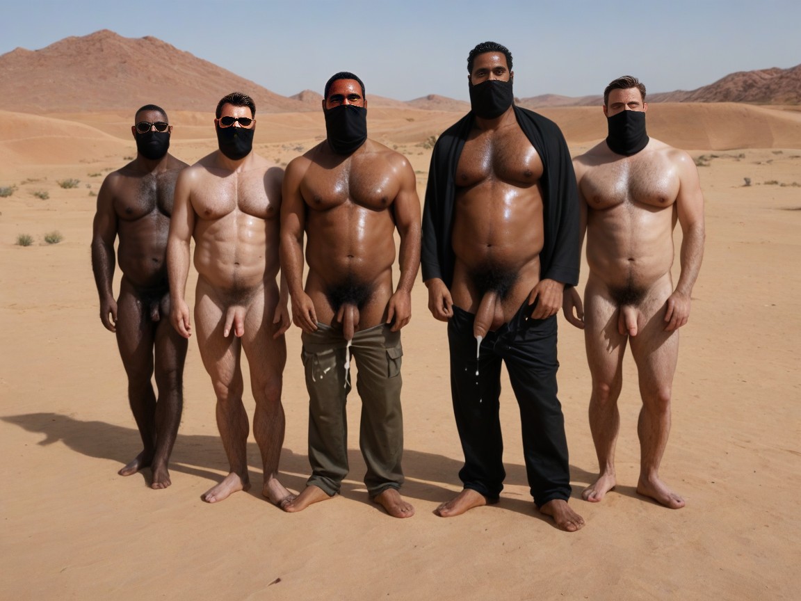 Hairy Back, Hairy Back, Hairy Pubes AI Gay Porn