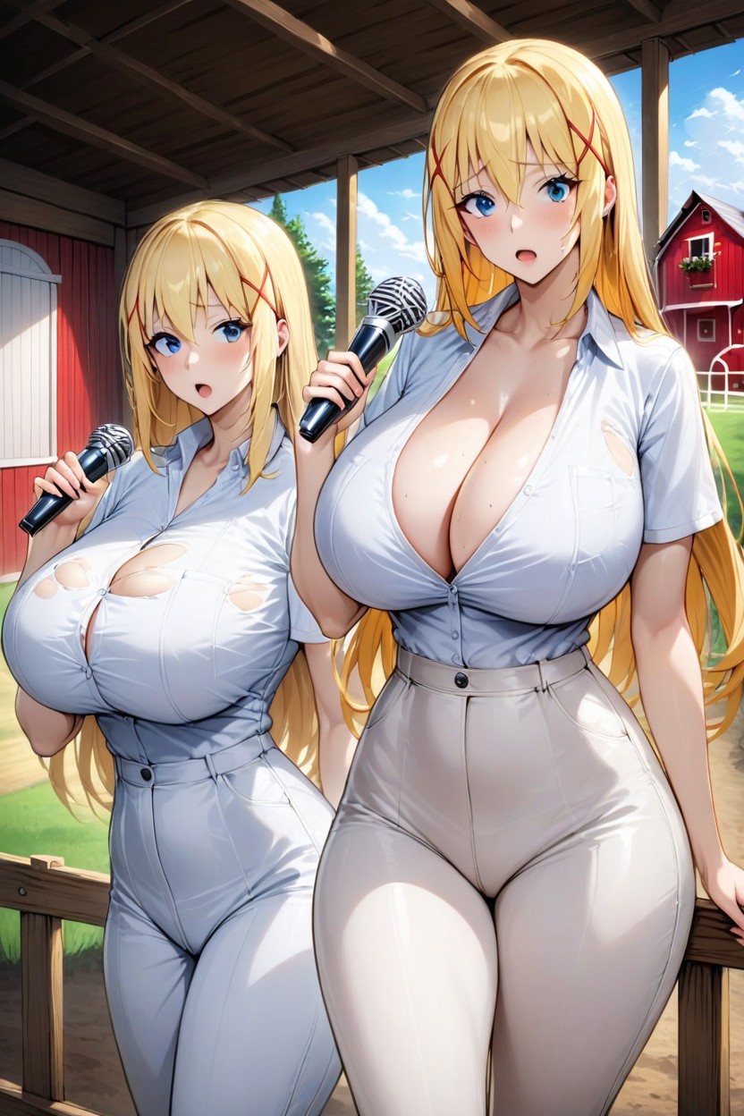 Waist Shot, Office Pants, Award Winning Photo Hentai AI Porn