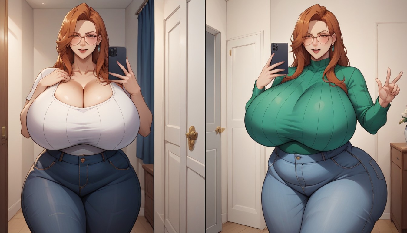 Breast Expansion, Multiple Views, Unreal Hugely Drastic Change So Much More Mega Gargantuan Breast Expansion Hentai AI Porn
