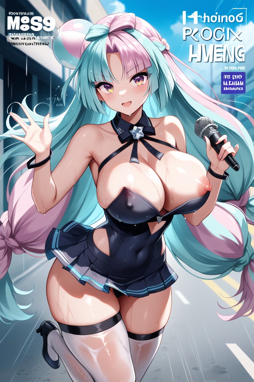 Beautiful Face, Looking At Viewer, Pantis Expose Hentai AI Porn
