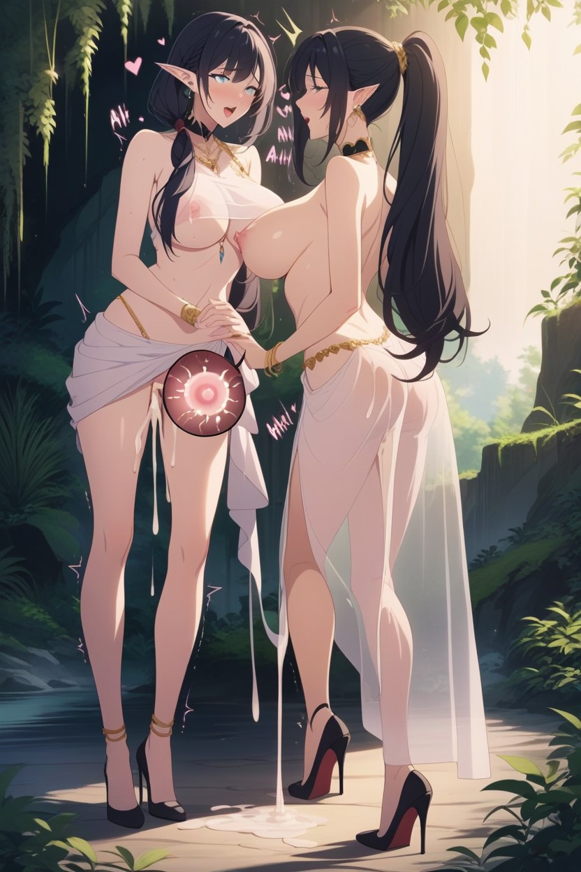 Sex Sounds, Perfect Nipples, Big Boobs AI Porn