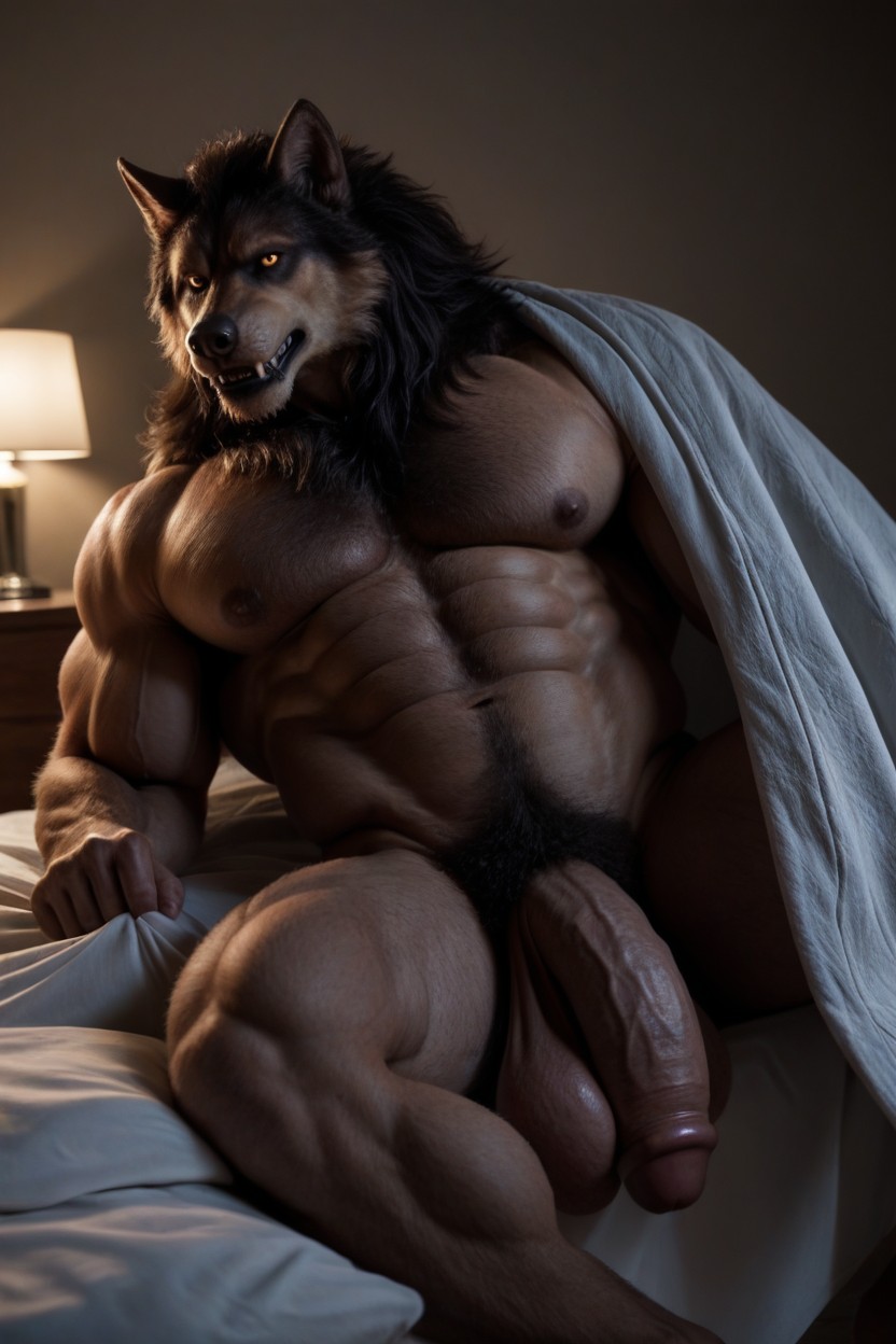 1 Person, Side View, Massive Shoulders AI Gay Porn
