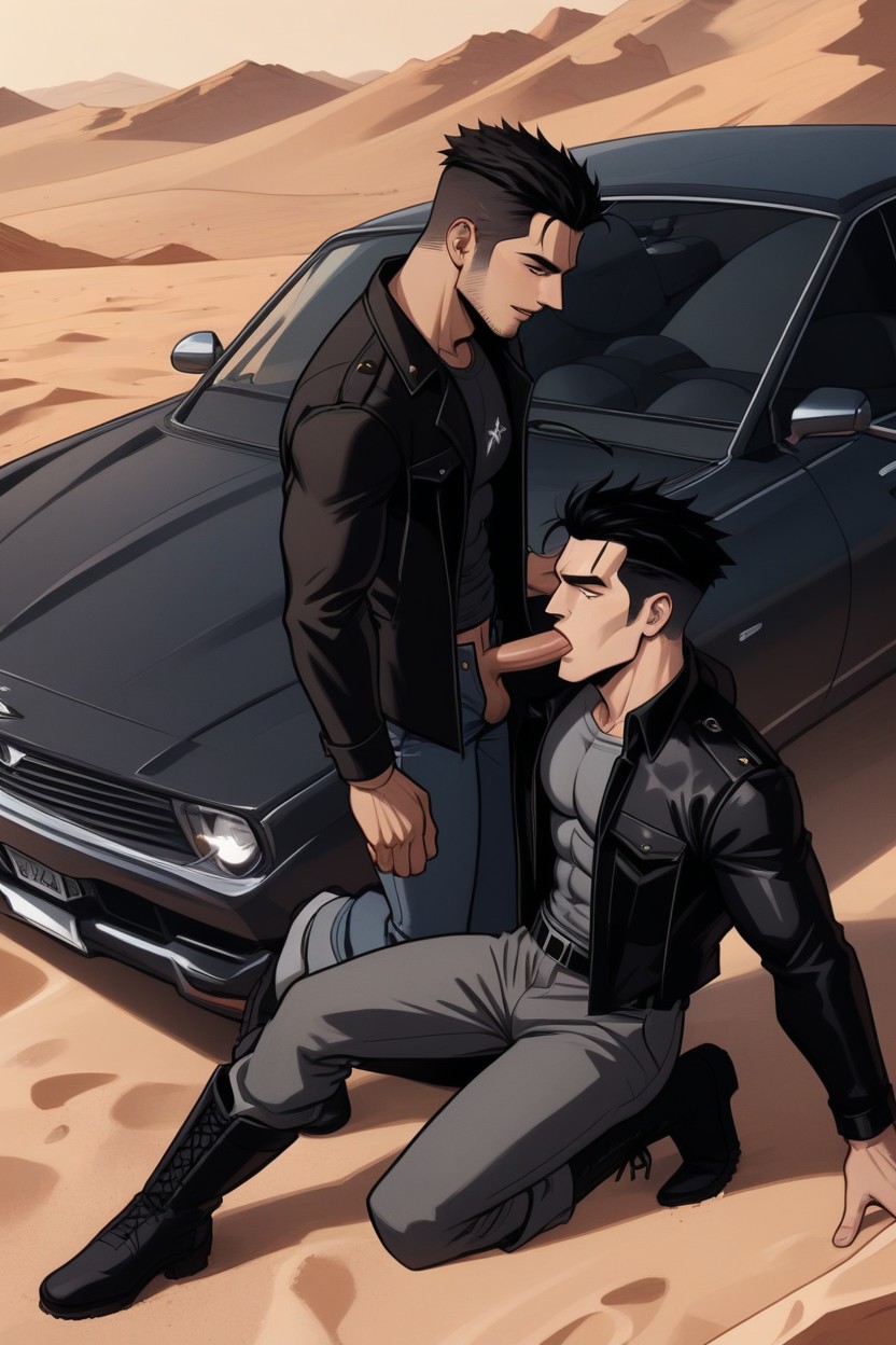 Boots, Second Person, Tired AI Gay Porn