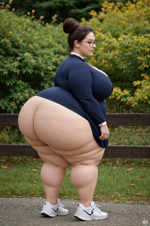 Extra Thick, Extreme Hyper Bbl, Seductive AI Porn
