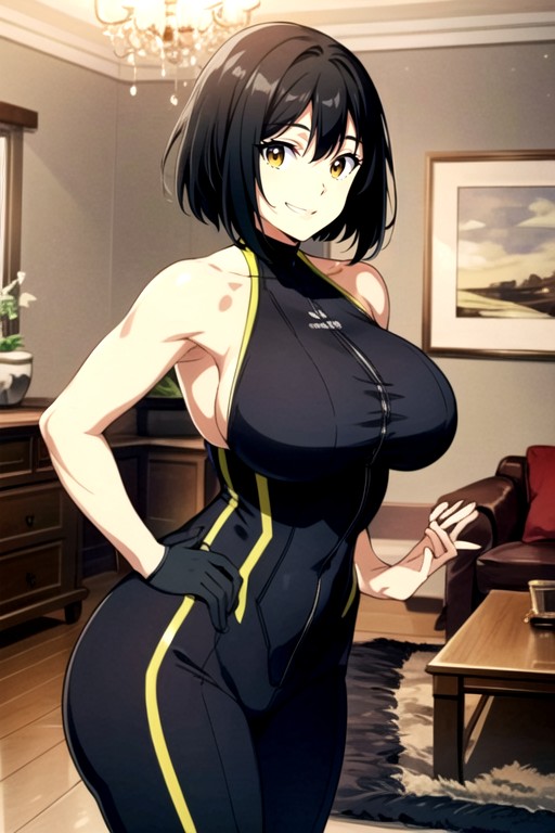 Fit, Hair, Living Room Hentai AI Porn
