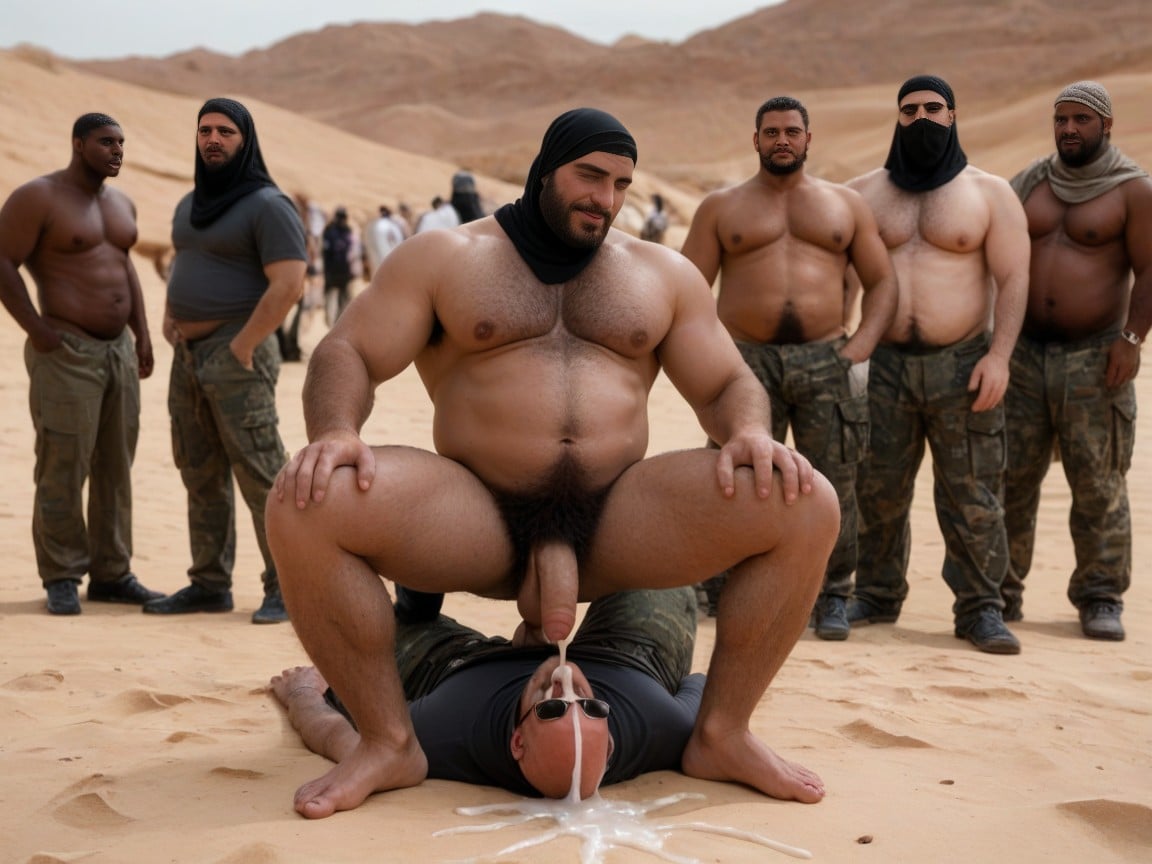 Hairy Asshole, Hairy Cracks, Unkempt Beards AI Gay Porn