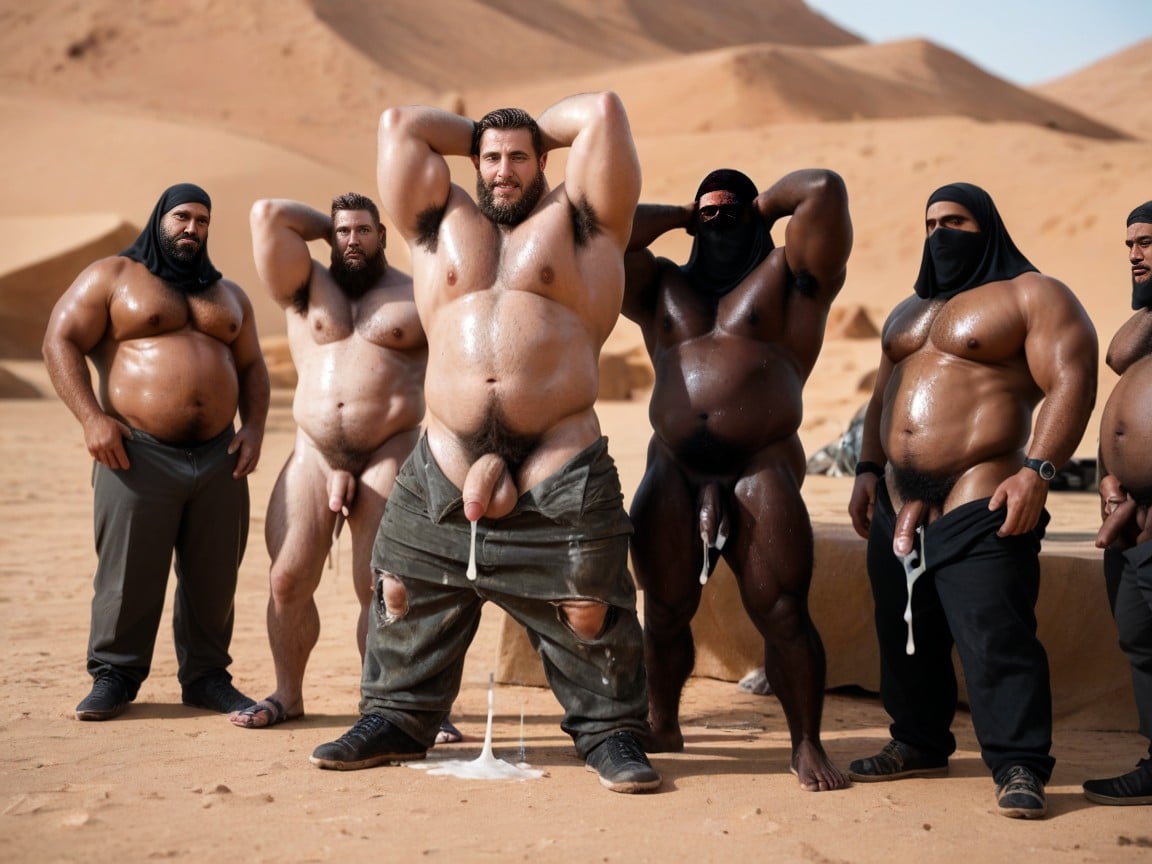 Pants Down, Cum Everywhere, Show Balls AI Gay Porn
