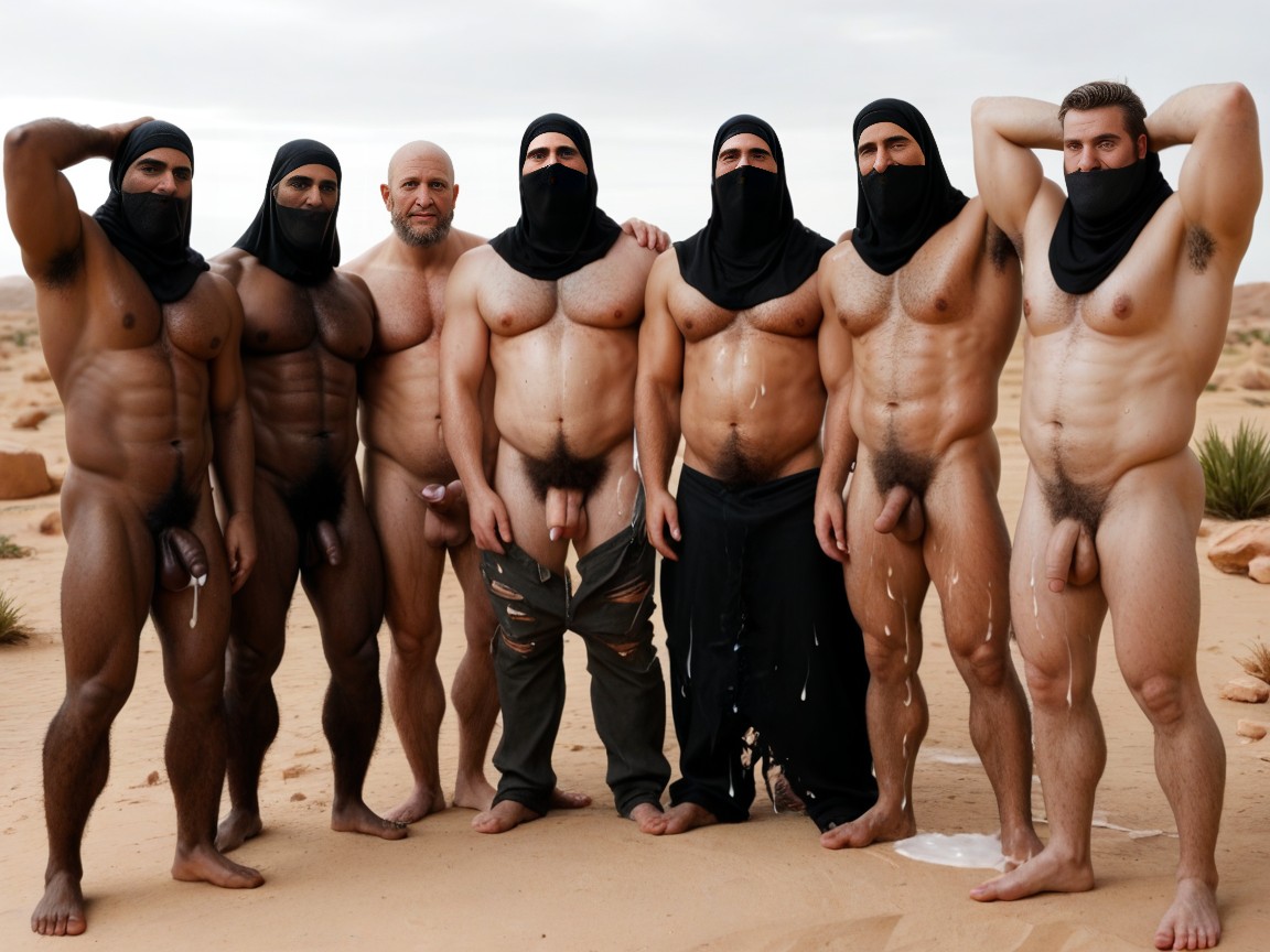 Furry Body, Military, Full Body AI Gay Porn
