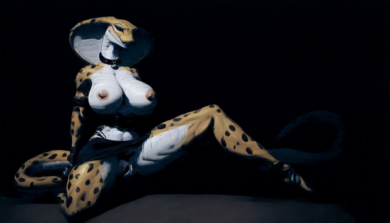 Kneeling, High Heels, Collar Furry AI Porn