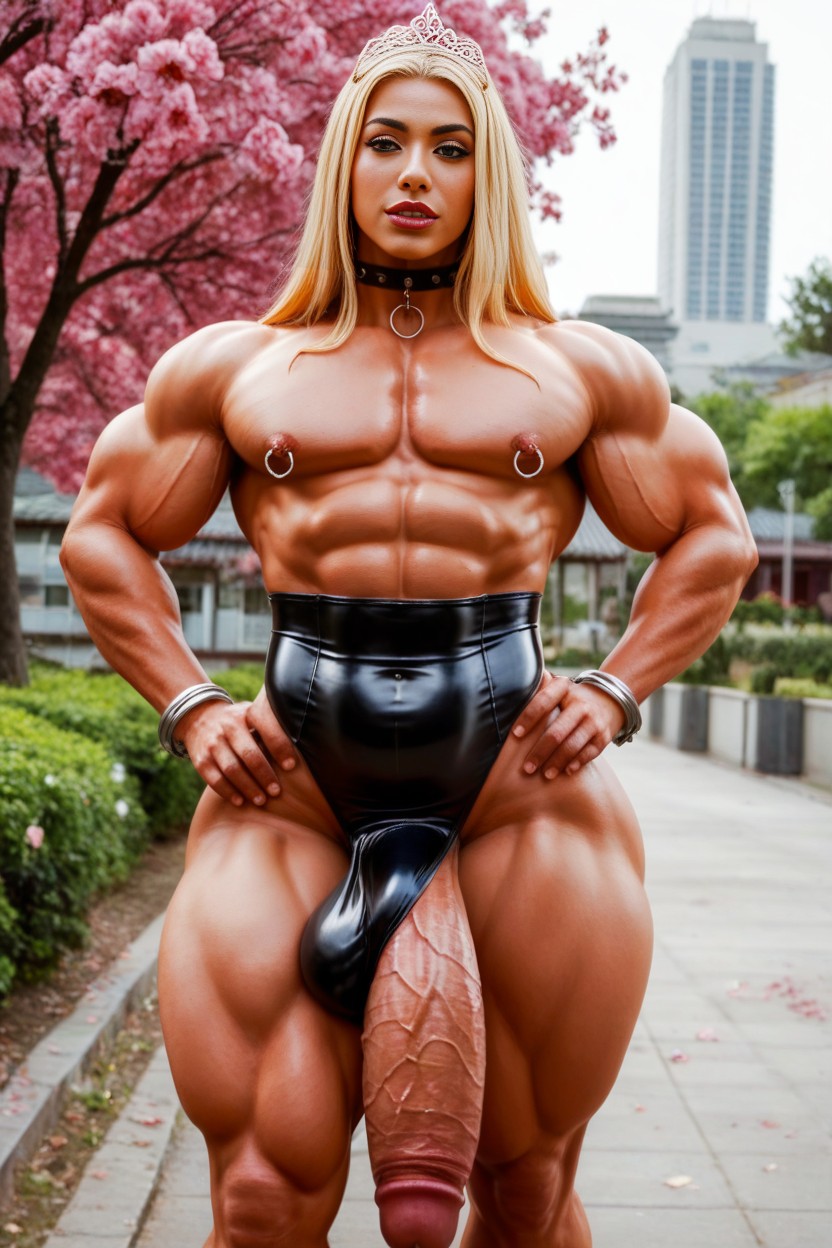 Hyper Ass, Feminine Body, Red Hair AI Gay Porn