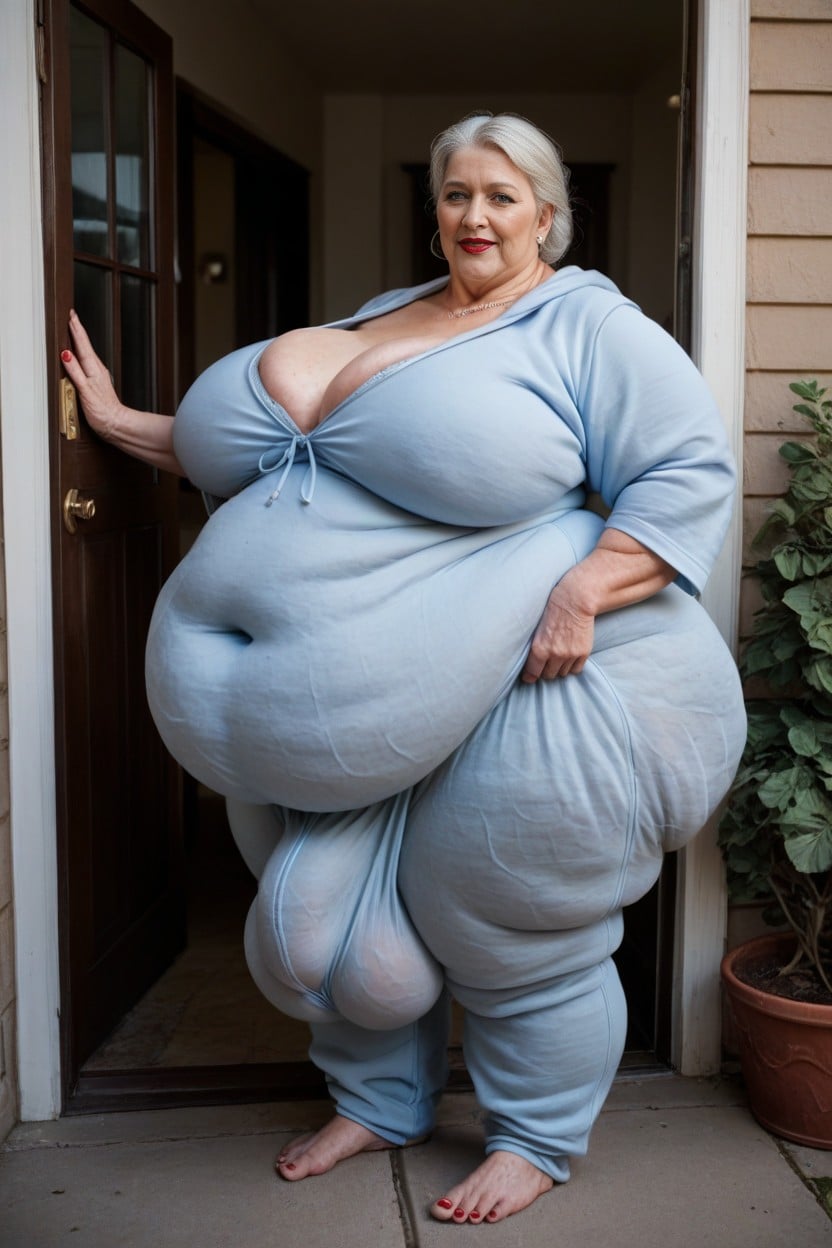 Standing, Morbidly Obese, Bbw AI Porn