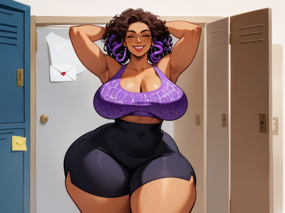 Thick Ass, One Woman Centered, Thick Ass Cheeks AI Porn