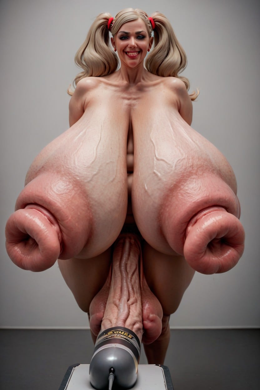 Puffier, Enlarged Nipples, Puffier Shemale AI Porn