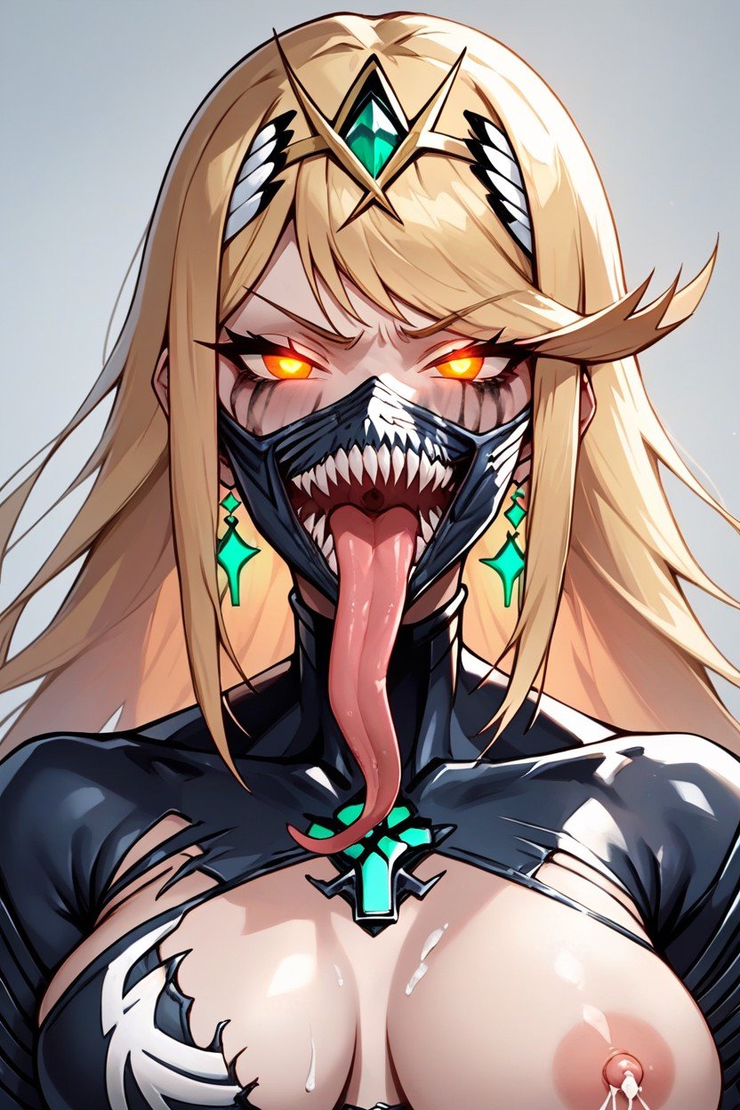 Venom Suit, Mythra In Venom Suit, LactationAI黄漫