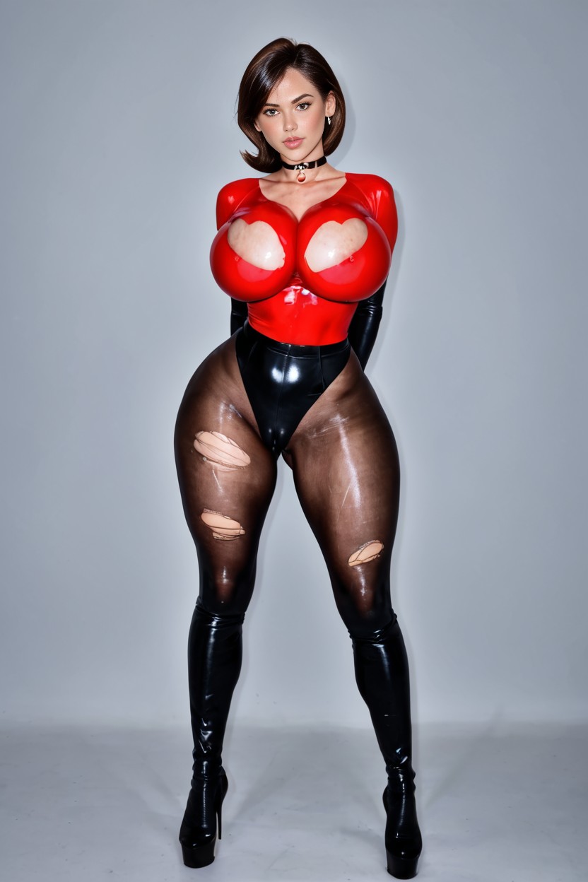 Massive Ass, Round Ass, Big Lips AI Porn