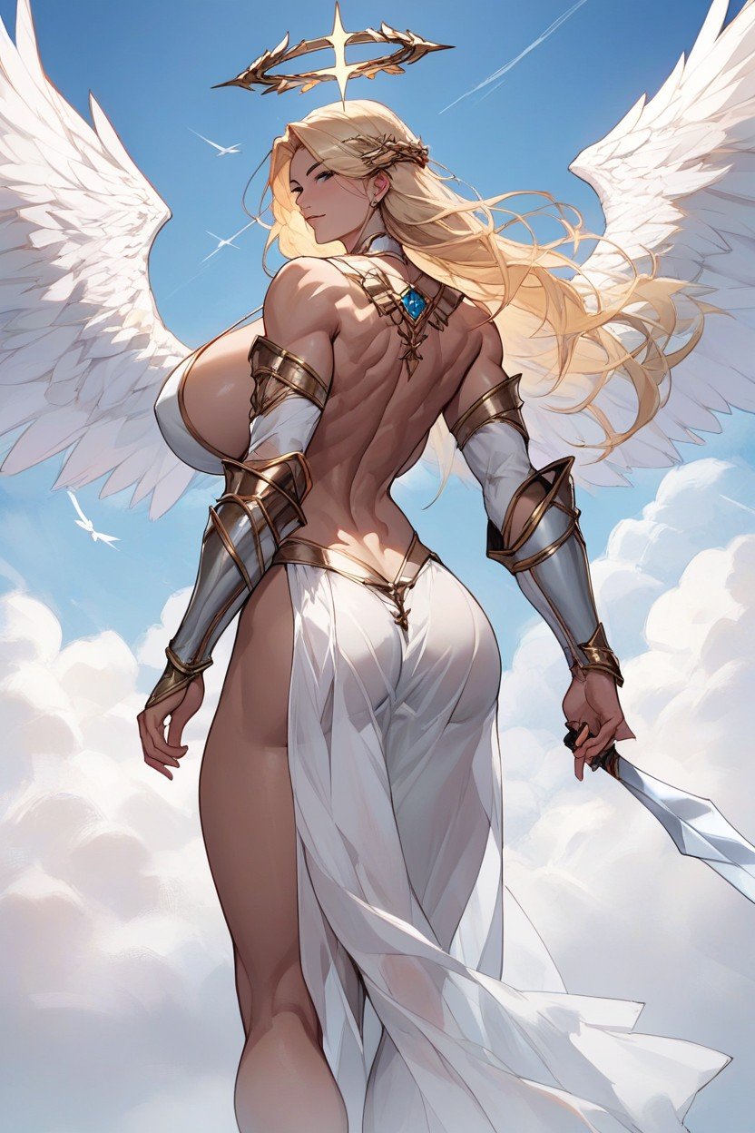 Heaven, 望向觀眾, Firm BreastsAI黃漫