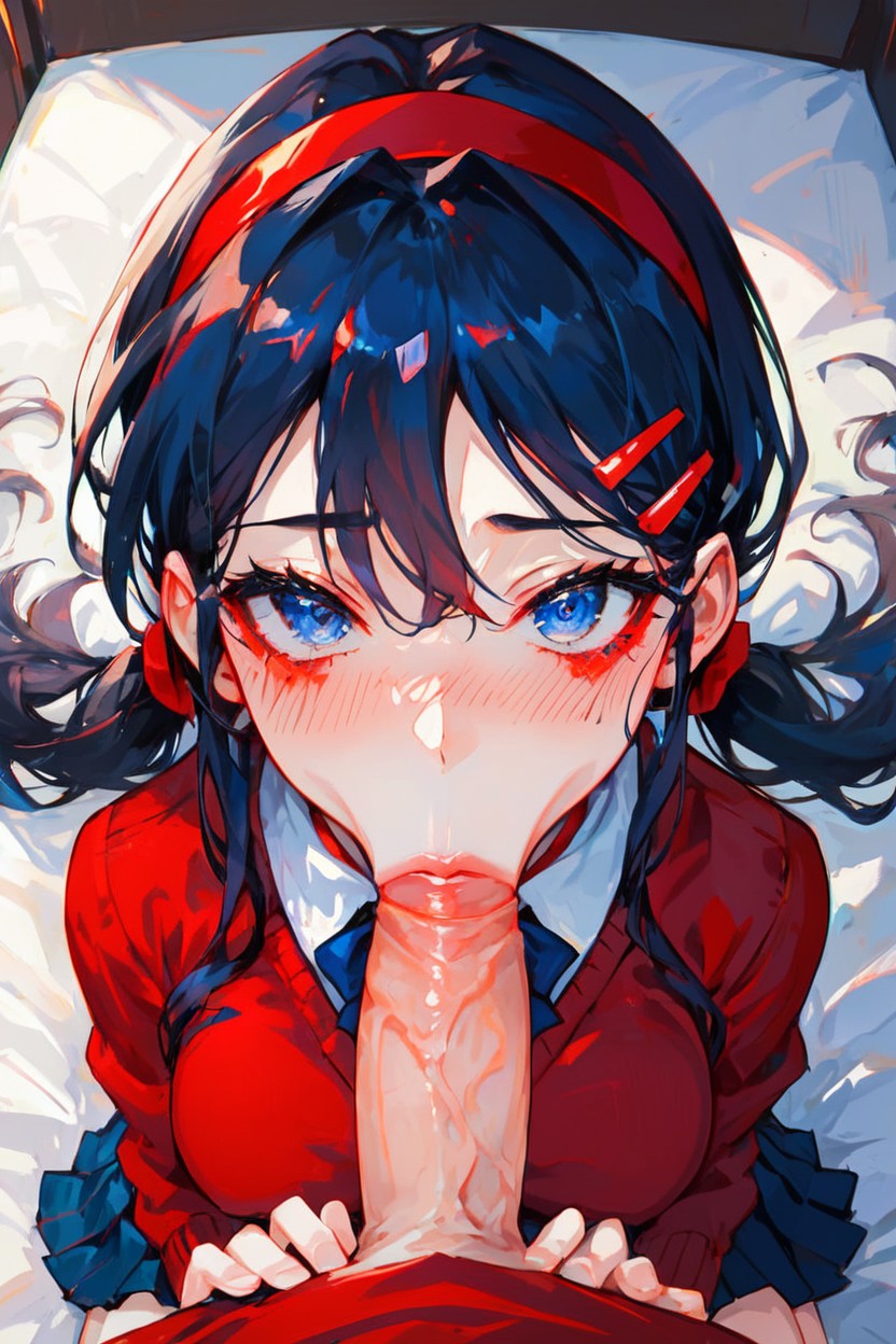 Large, Wide Hips, Smeared Makeup Hentai AI Porn