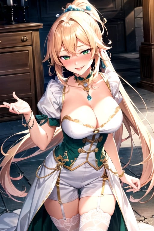 Standing, Leafa (sword Art Online), Medieval Hentai IA pornografia