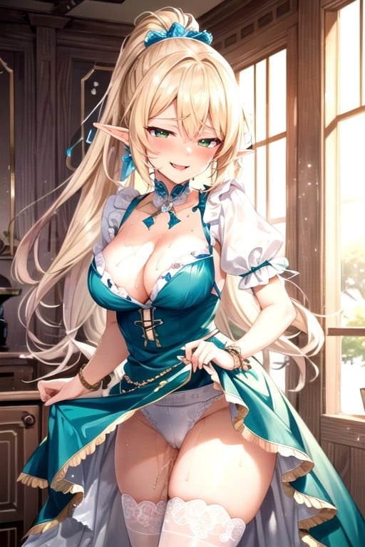 Debout, Leafa (sword Art Online), MédiévalPorno IA transsexuelle