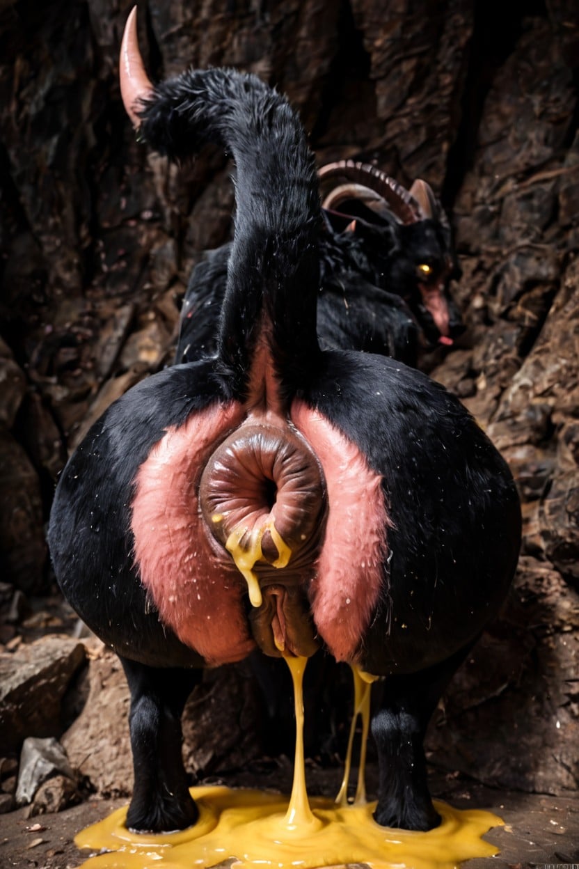 Covered Fur, Wrecked Loose Anal Anus Ass, Hyper Enormous Anus AI Porn