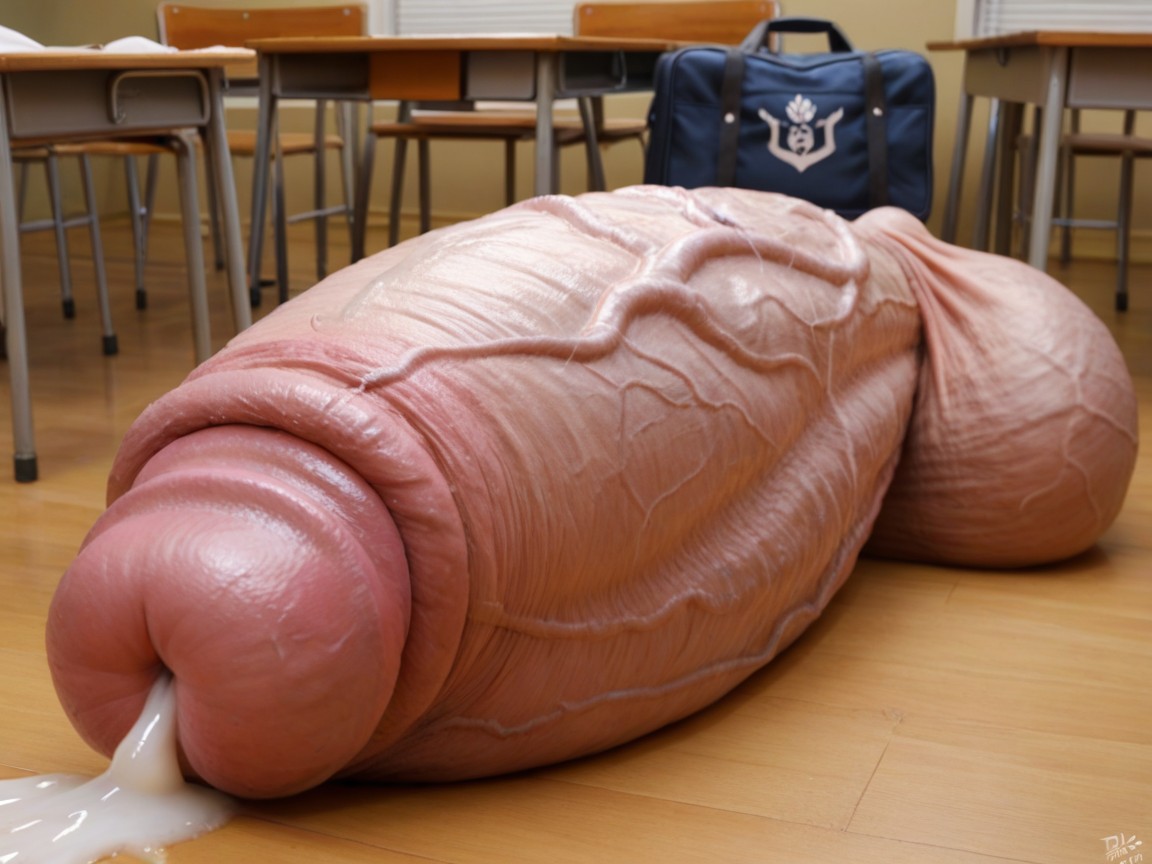 Excessive Cum, Full Body, Whole Body Fused With Cocks AI Porn