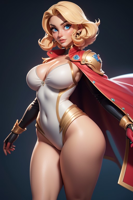Thick Thighs, Correct Proportions, Tall AI Porn