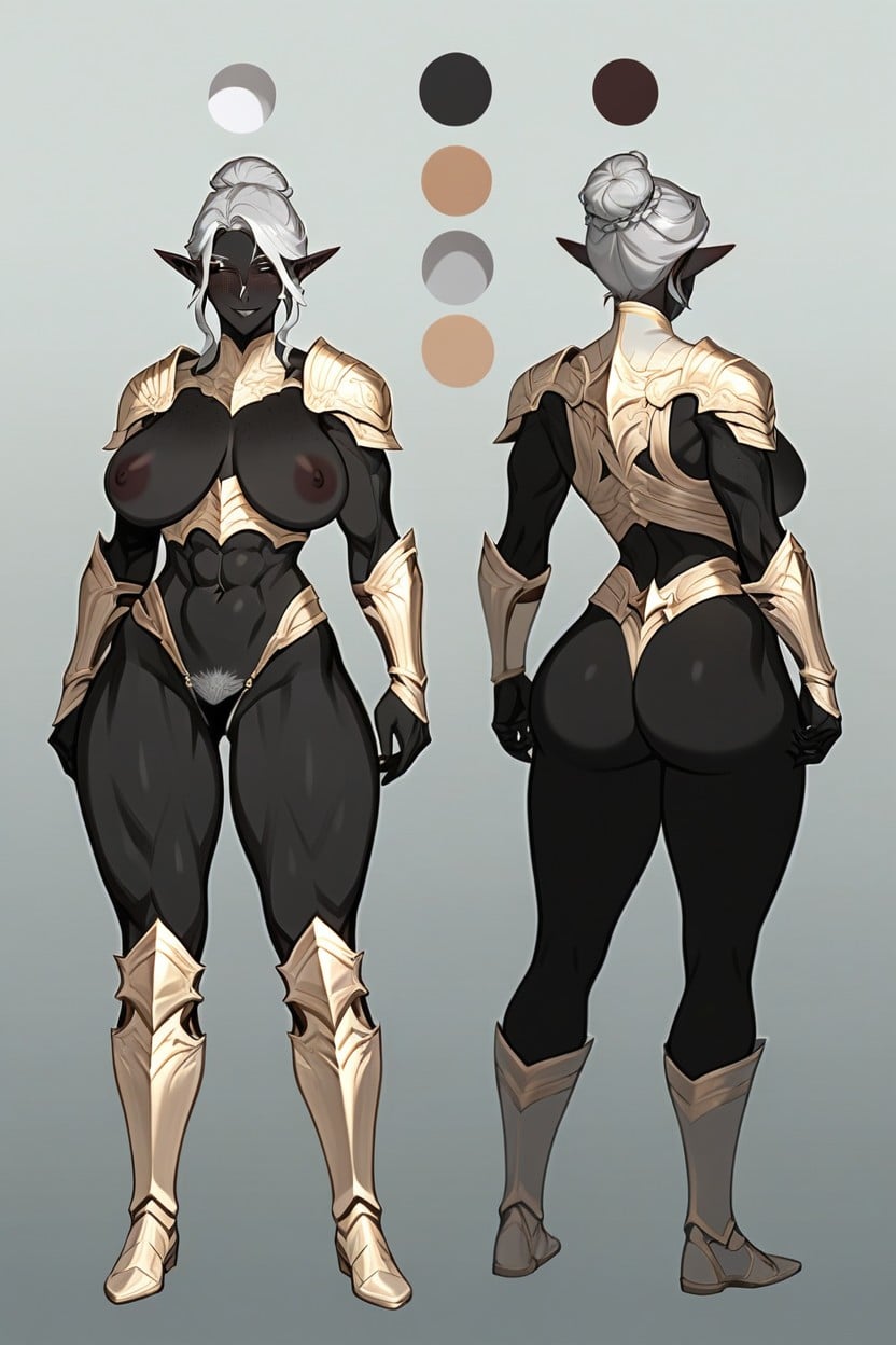 Character Refrence Sheet, Undressing, Armor AI Porn