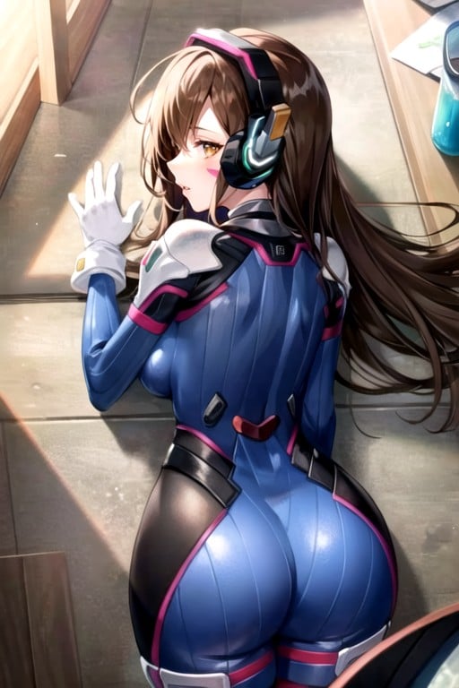 D'va (overwatch), Doggystyle (pov) Hentai AI Porn