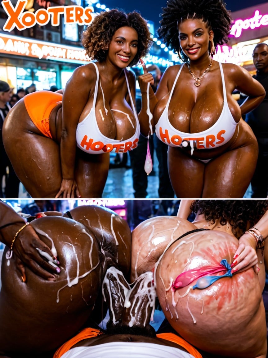 Night, Hyper Bbl, Hyper Ebony Ass Ebony AI Porn
