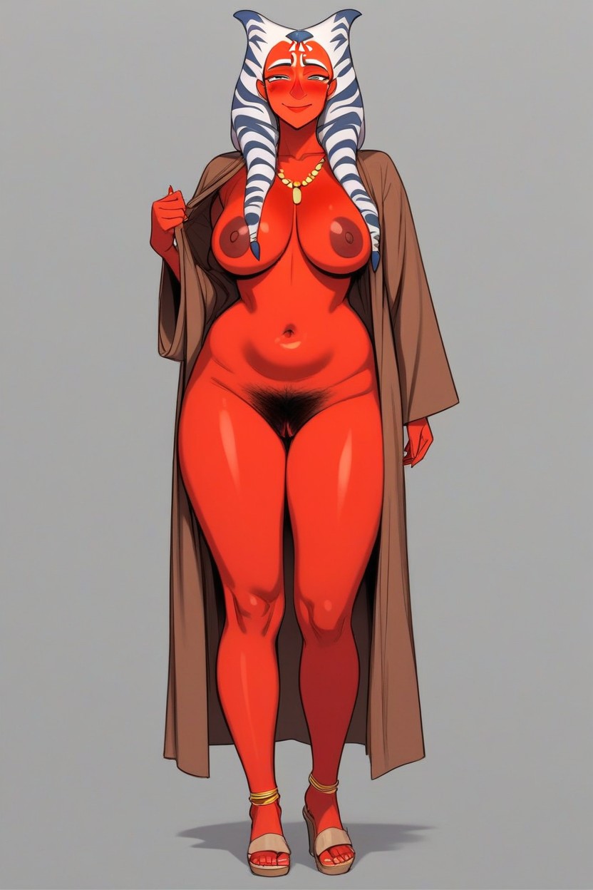 Anklets, Smirk, Wide Hips AI Porn