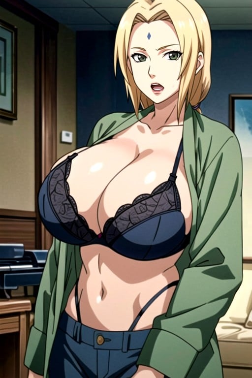 Screencap, Bra, Fake Breasts Hentai AI Porn