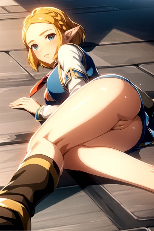 Point De Vue, Uniforme, Zelda (the Legend Of Zelda)Porno IA Hentai