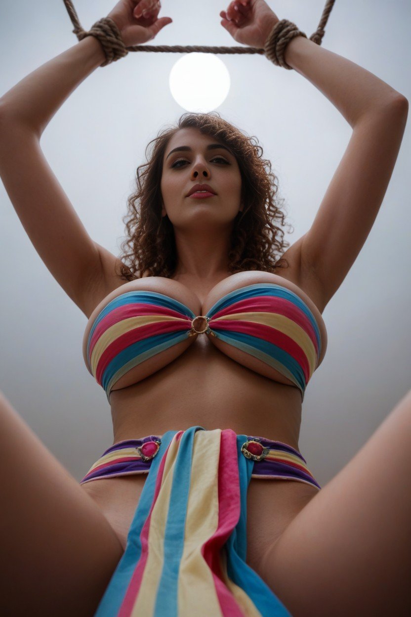 Huge Breasts, Realistic Photography, Hair Travesti IA Pornô