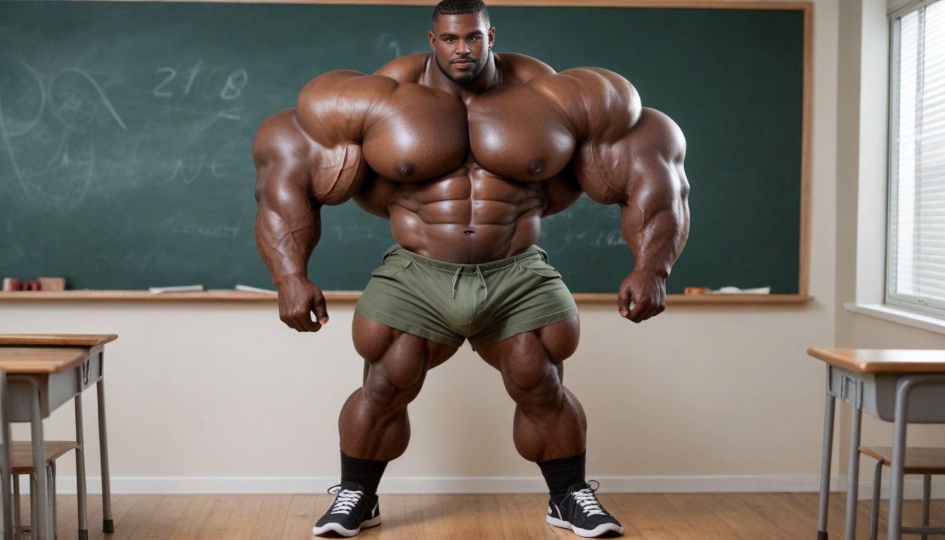 1人, Full Body Length, Muscular Legs ゲイAIポルノ