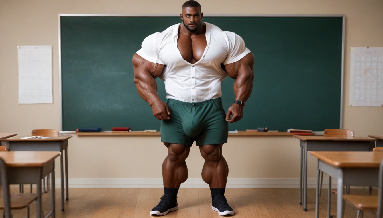 Full Body, Extremely Huge Biceps, Full Body AI Gay Porn