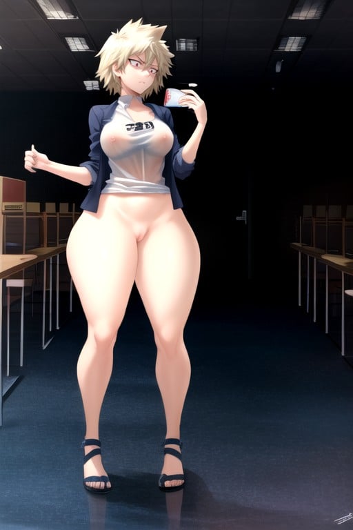 Bakugou Mitsuki (my Hero Academia), Dégoûté, DesnudaHentai IA