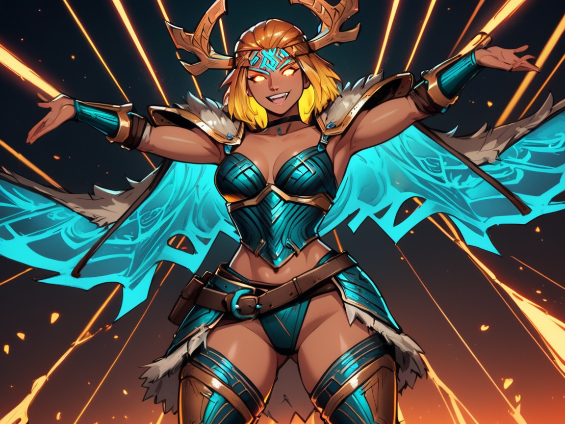 Nsfw, Metallic Armor, Squared Abdomen Porno IA Latina
